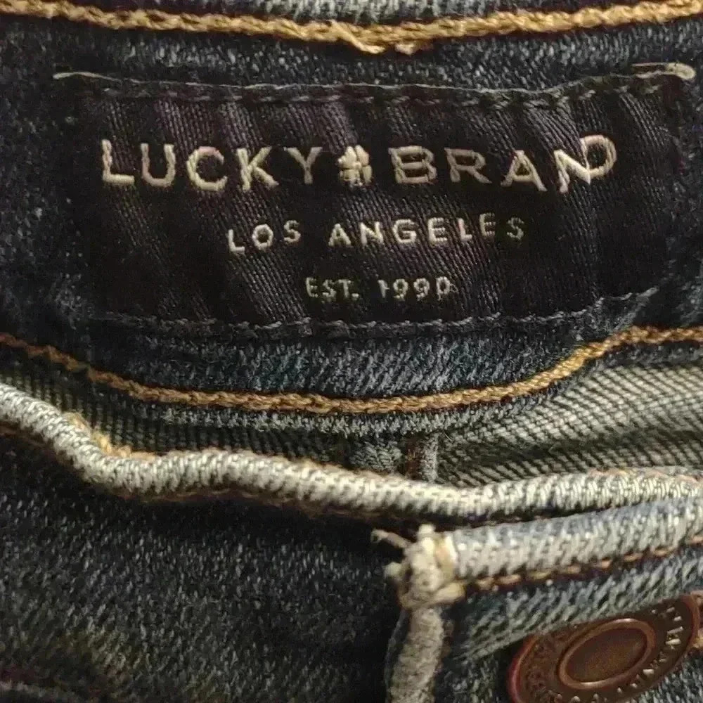 Lucky Brand‎ mid rise skinny Ava jeans size  6/28R - Picture 2 of 6
